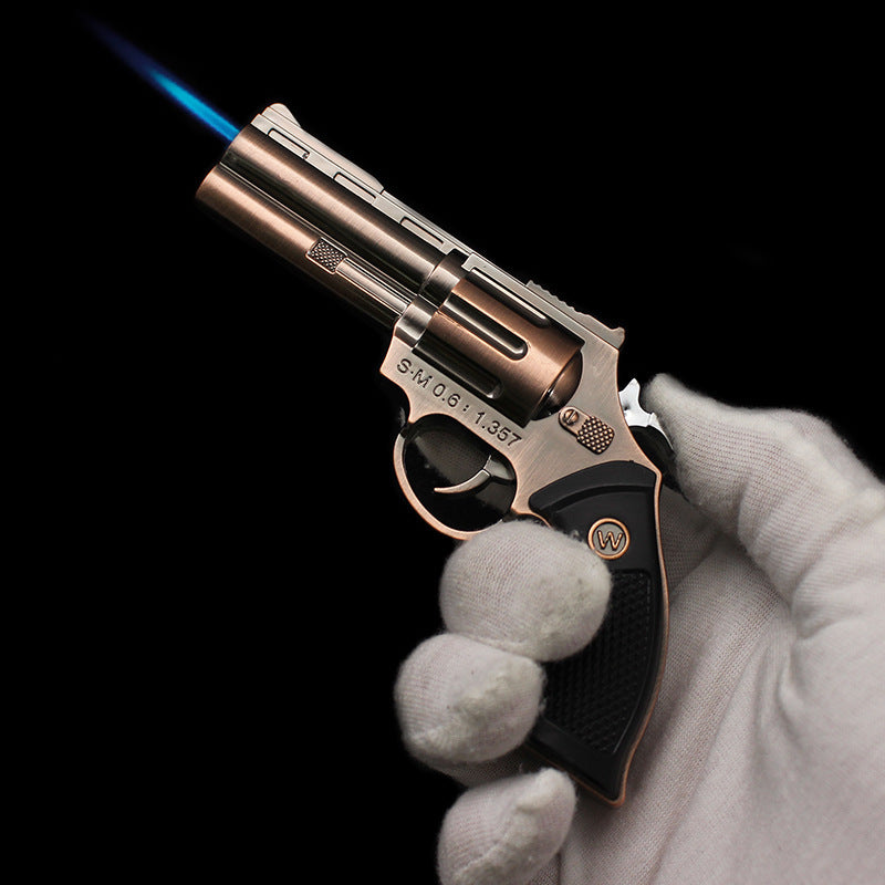 Windproof Gun-Shaped Butane Lighter