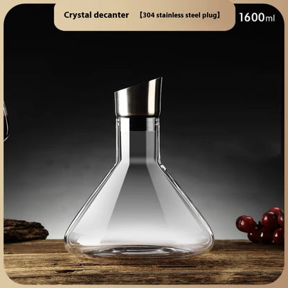 Iceberg Waterfall Glass Wine Decanter