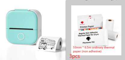 Portable Mini Thermal Label Printer Bluetooth
