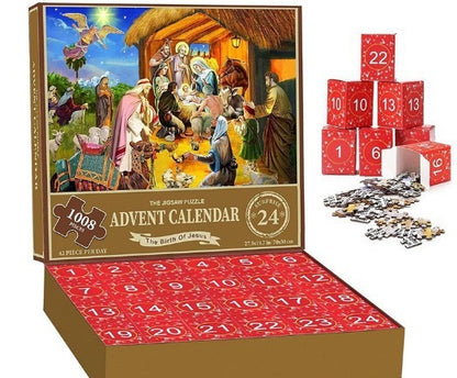 24 Day Christmas Advent Calendar Puzzle