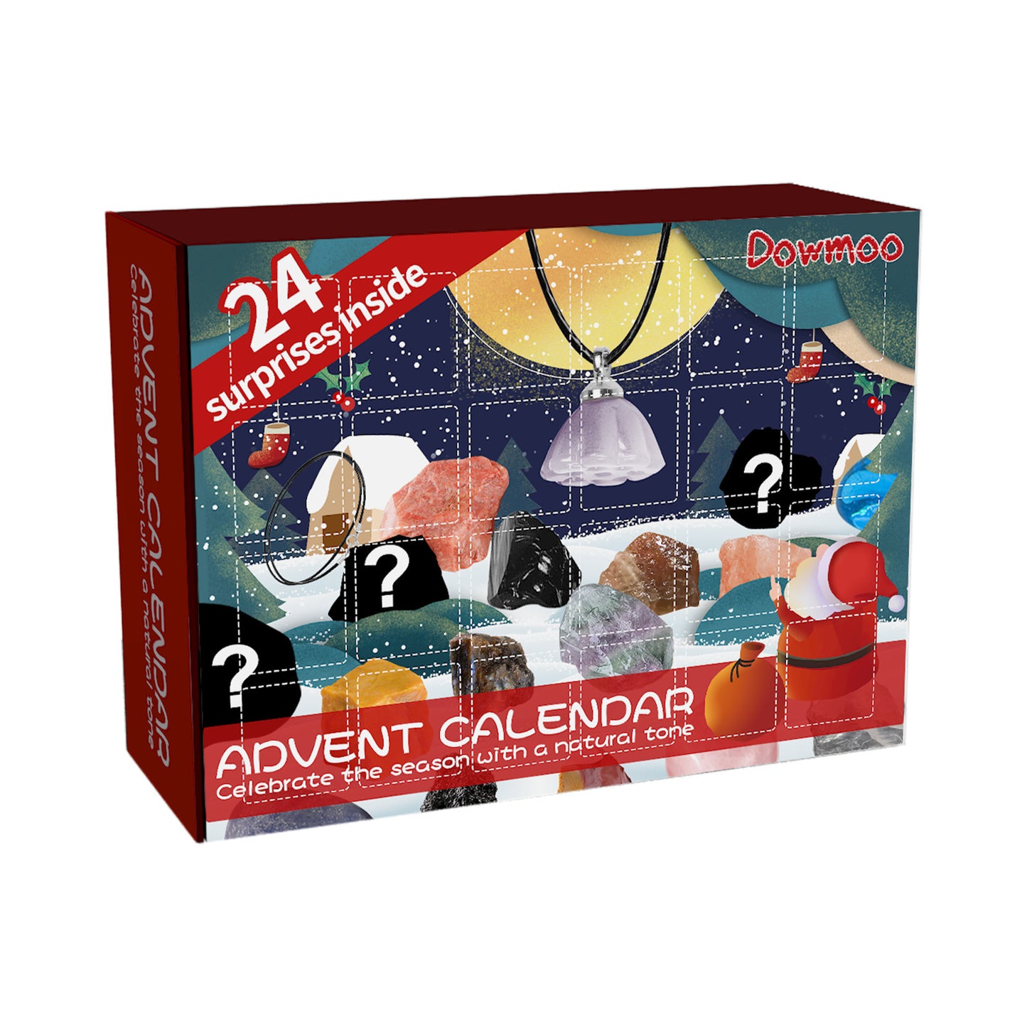 Natural Stone Christmas Advent Calendar