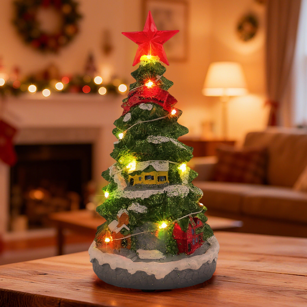 Christmas Tree Music Box
