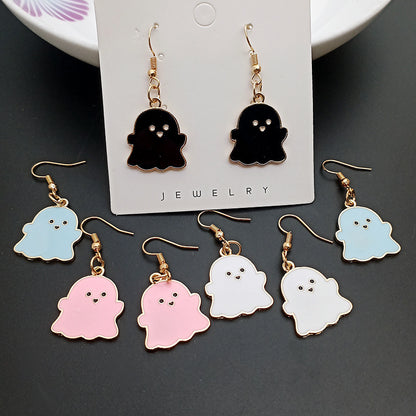 Adorable Dangling Ghost Earrings