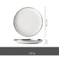Signature Gold & Silver Trim Dinnerware Set