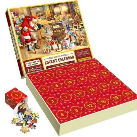 24 Day Christmas Advent Calendar Puzzle