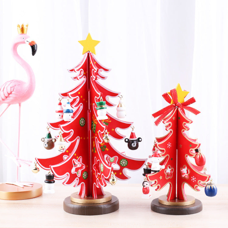 Rustic Wooden Christmas Trees