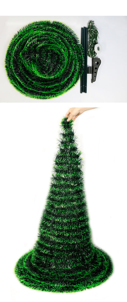 LED Spiral Christmas Tree Display