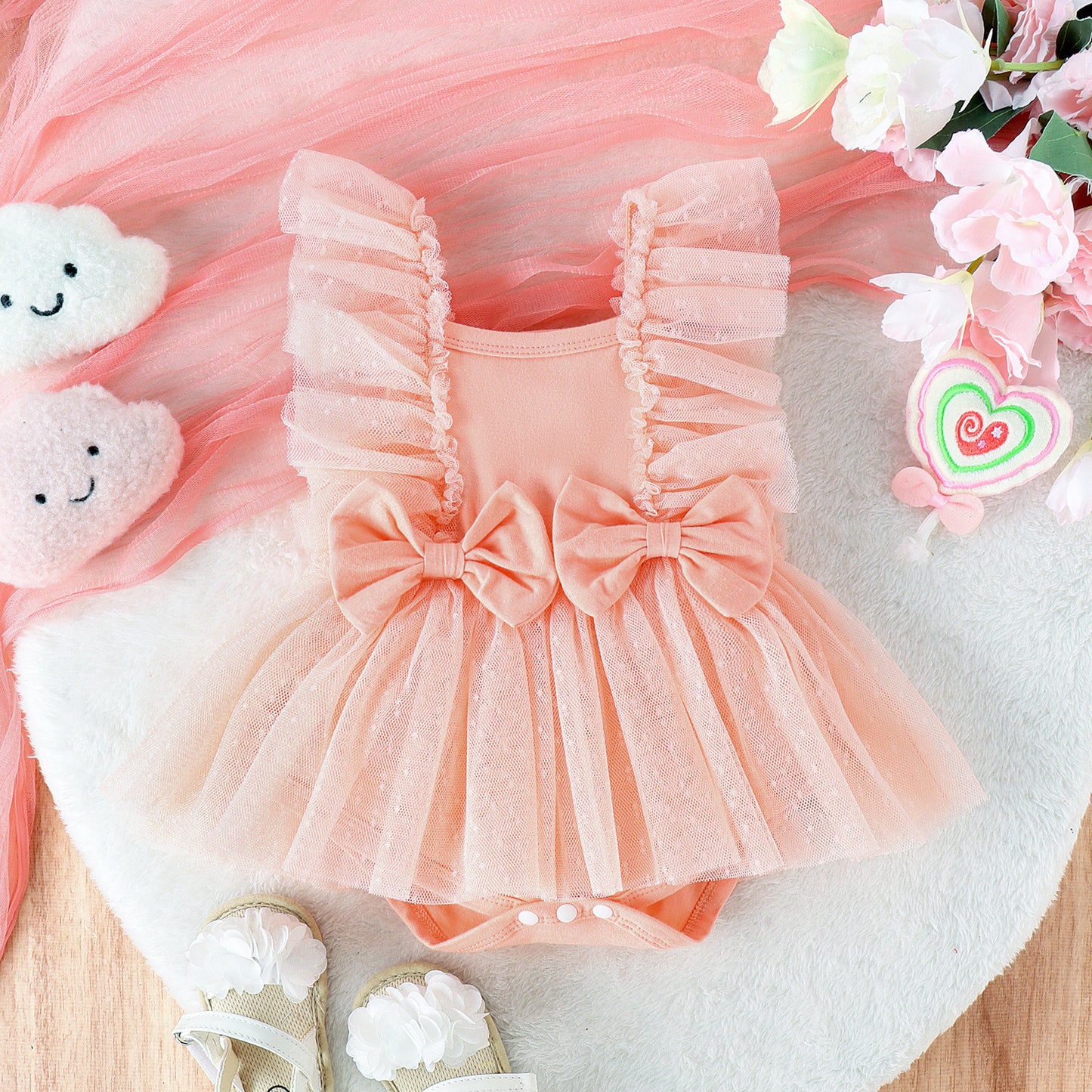 Tulle Skirt Princess Baby Dress