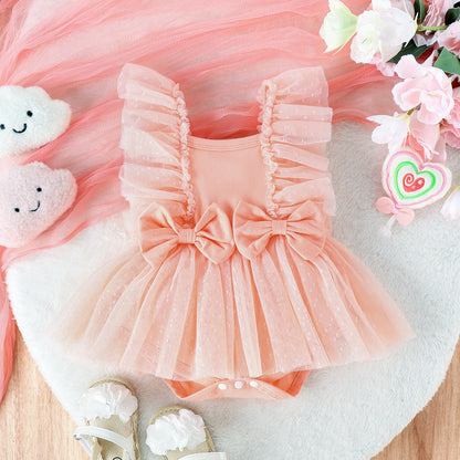 Tulle Skirt Princess Baby Dress