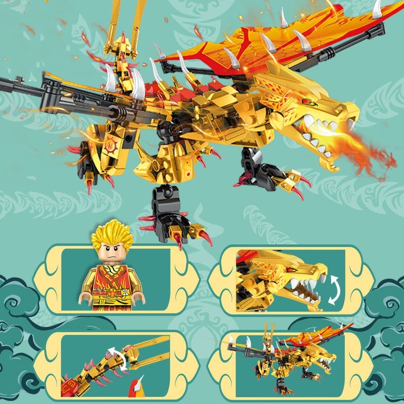 Mythical Dragons Block Collection Sets
