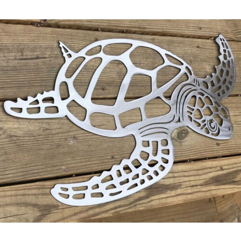 Sea Turtle Metal Wall Decor