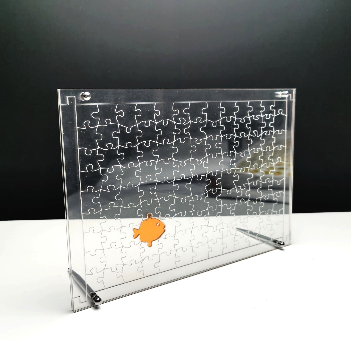 Broken Glass Clear Acrylic Super Difficult Puzzles