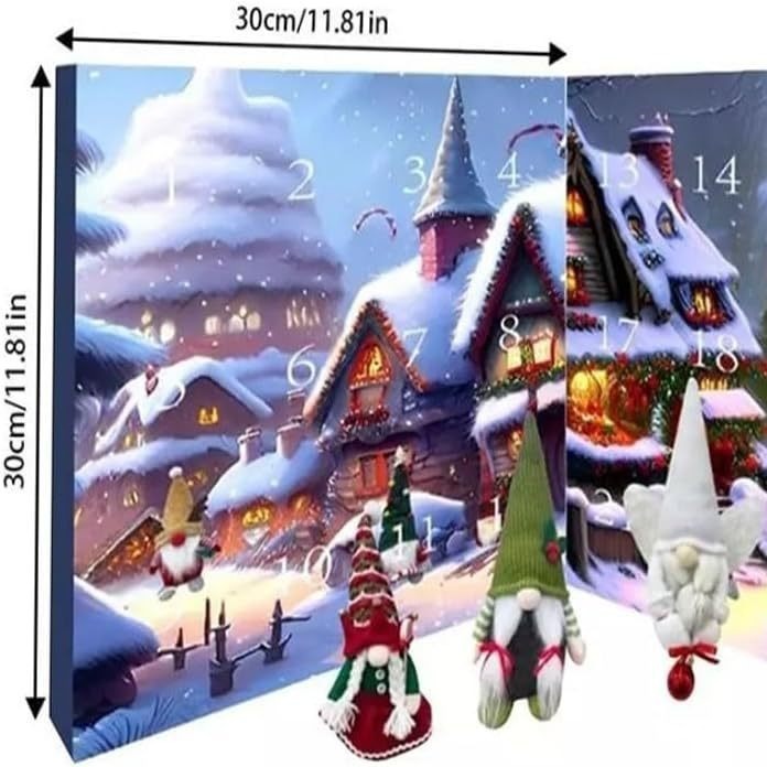 Christmas Gnome Surprise Advent Calendar