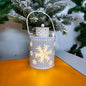 Christmas Flameless Candle Old-Fashioned Lantern