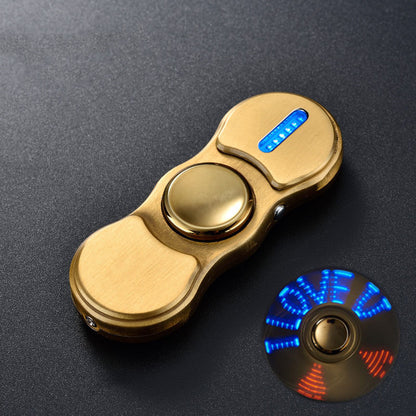 Holographic Light Up Design Fidget Spinner