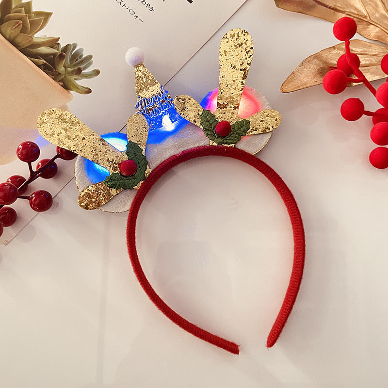 Christmas Light-Up Headband