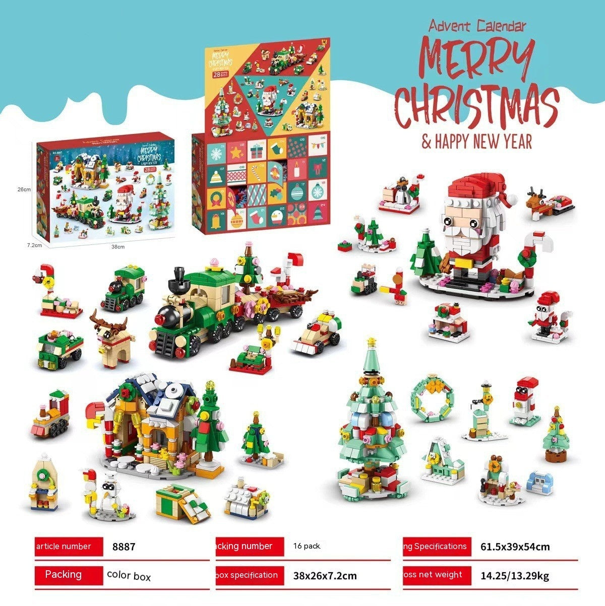 Christmas Toy Surprise Advent Calendar