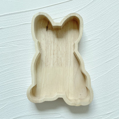 Basswood Snack Trays in Fun Animal & Character Shapes