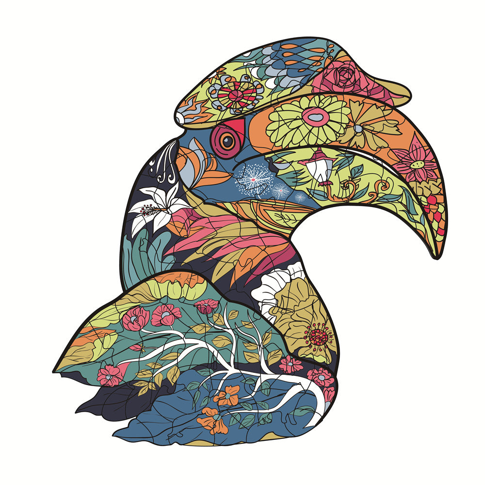 Vibrant Wooden Puzzle Collection