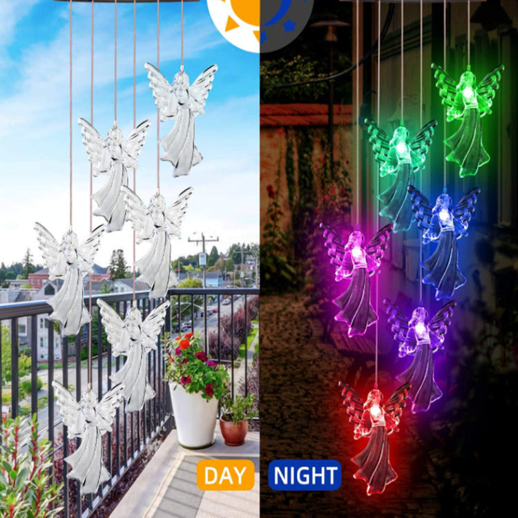 Colorful Solar Wind Chimes Variety