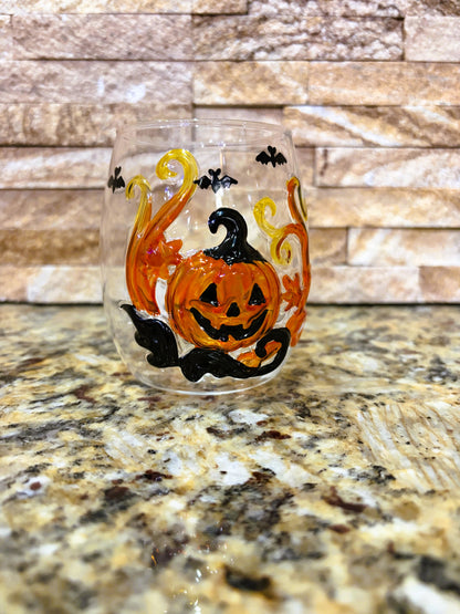Spooky Spirits 3D Halloween Glasses – Pumpkin, Ghost, Black Cat & Spiderweb